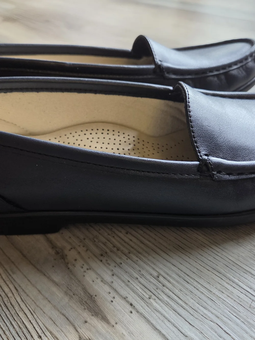 SAS Women's Dark Blue Slip-On Loafers